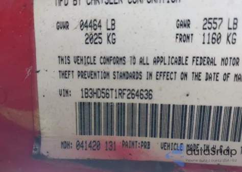 1994 Dodge Intrepid Es z USA, uszkodzony, nr VIN 1B3HD56T1RF264636